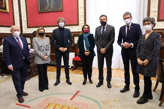 Acto de firma de de la 'Declaración Ciudades climáticamente neutrales en 2030'