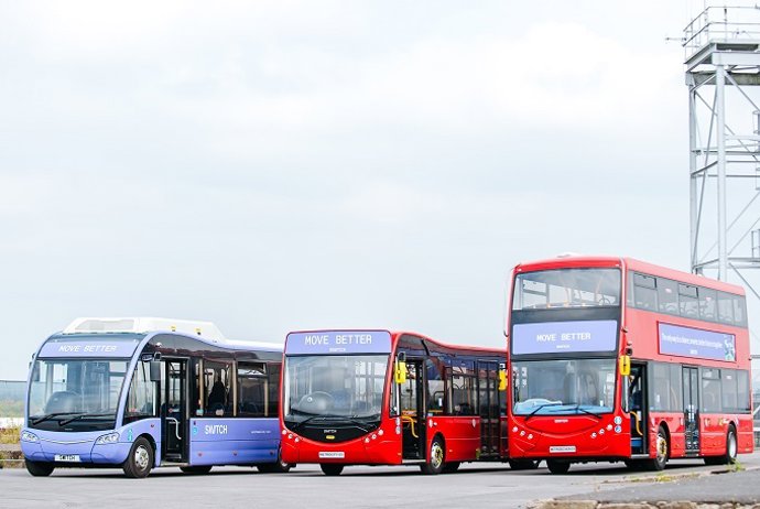 Autobuses eléctricos Switch Mobility