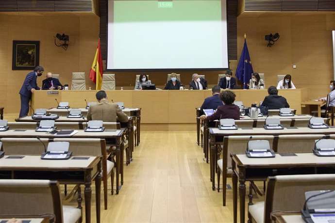 Comisión de investigación de la operación Kitchen, en el Congreso de los Diputados.