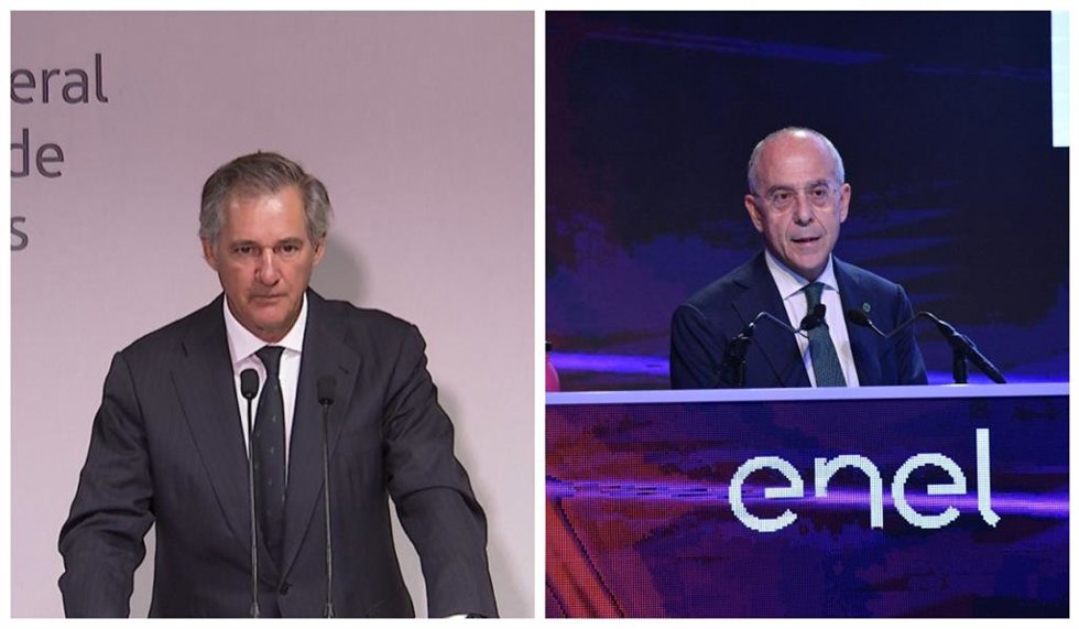 José Manuel Entrecanales y Francesco Starace
