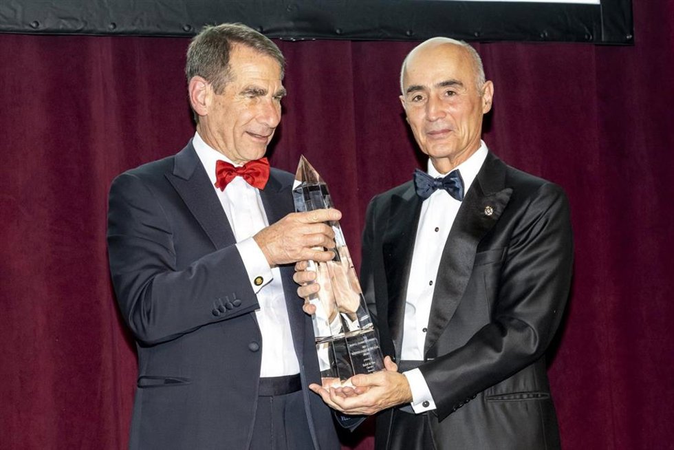 Rafael del Pino, presidente de Ferrovial, recibe el premio a Líder Empresarial del Año de la Cámara de Comercio España-Estados Unidos