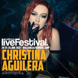Christina Aguilera, confirmada para el Mallorca Live Festival 2022.