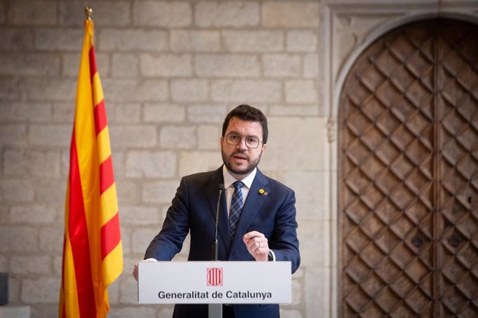 Arxiu - El president de la Generalitat, Pere Aragons
