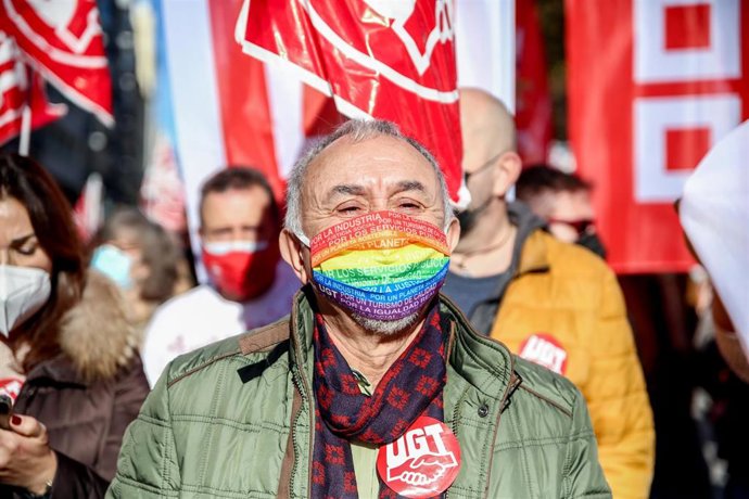 El secretario general de UGT, Pepe Álvarez