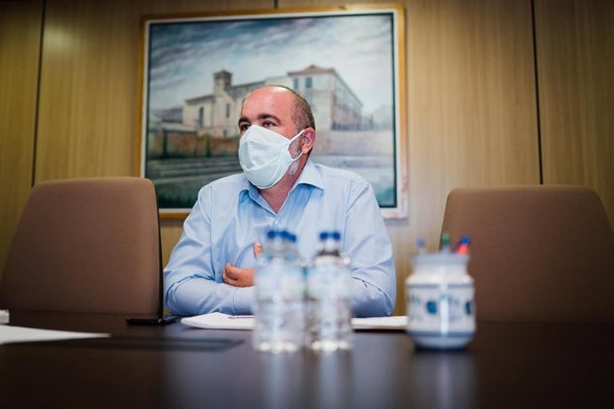 El portavoz de CHA en el Ayuntamiento de Caspe, Rafael Guardia