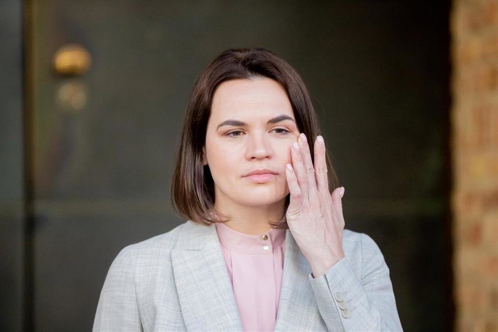 Archivo - Svetlana Tijanovskaya, excandidata presidencial de Bielorrusia
