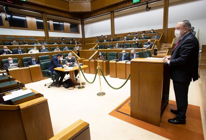 Azpiazu, en el debate de enmiendas de totalidas a los Presupuestos de Euskadi