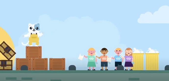 El gato Cepi en los videos impulsados por Cepesca