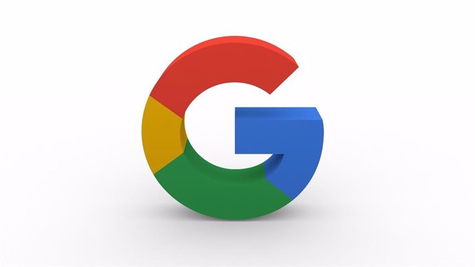 Letra G de Google con los colores corporativos