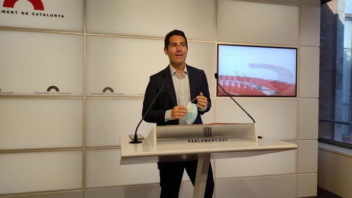 El diputado de Cs en el Parlament Nacho Martín Blanco