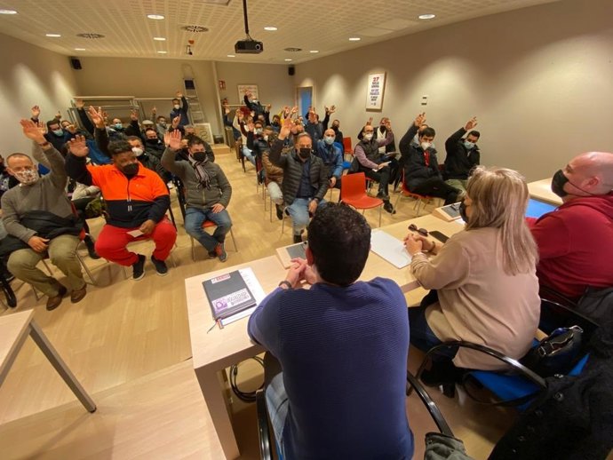 La asamblea de delegados/as de CCOO aprueba por unanimidad el nuevo Convenio Colectivo del Metal de la provincia de Toledo para 14.500 personas.