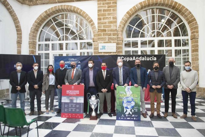 Presentación de las competiciones de fútbol sala en Cádiz.