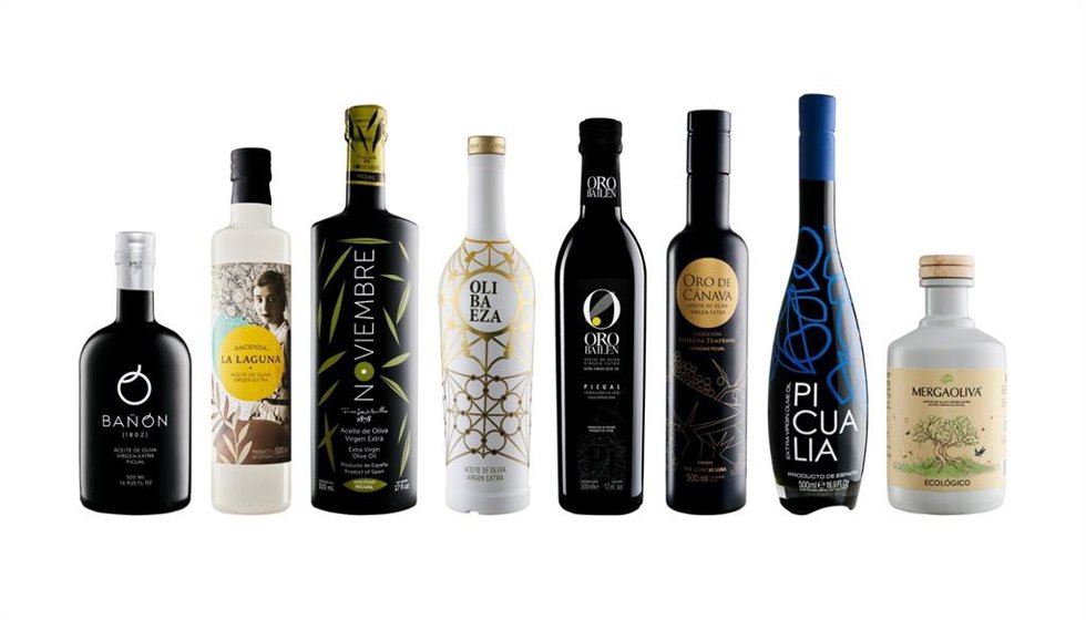 Aceites de oliva virgen extra Jaén Selección 2021.