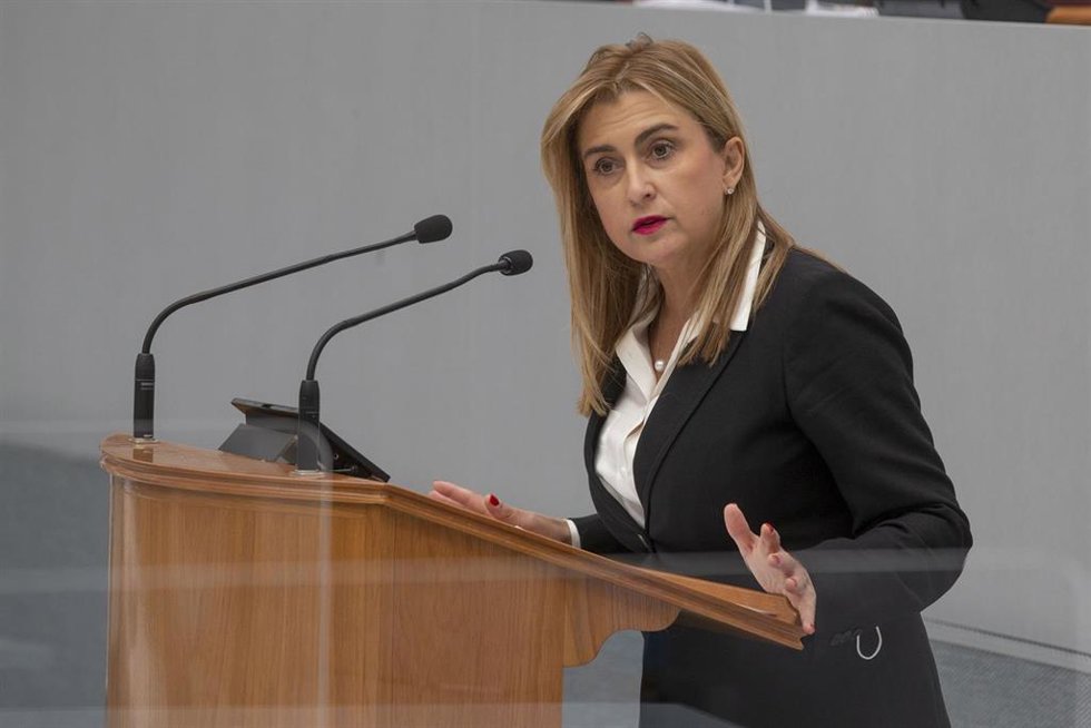 La viceportavoz del Grupo Parlamentario Socialista en la Asamblea, Carmina Fernández