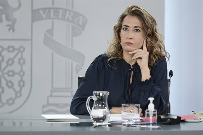 La ministra de Transportes, Movilidad y Agenda Urbana, Raquel Sánchez