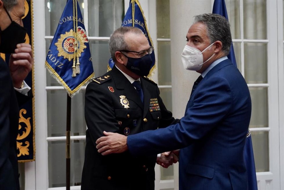 A la izquierda dd la imagen, Andrés Martín Garrido en el acto