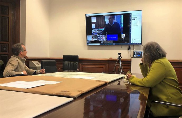 Reunión telemática con el jurado del concurso sobre el modelo de ciudad 'Santander 2055'