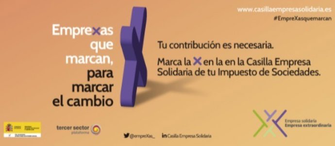 Cartel de la campaña 'Emprexas que marcan para marcar el cambio'