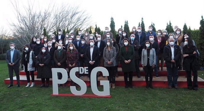 Primera reunión de la ejecutiva del PSdeG tras la celebración del XIV Congreso Nacional de la formación
