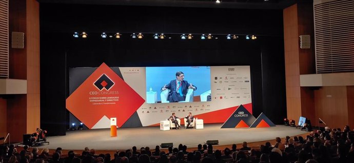 José Ignacio Goirigolzarri, durante su intervención en el CEO Congress