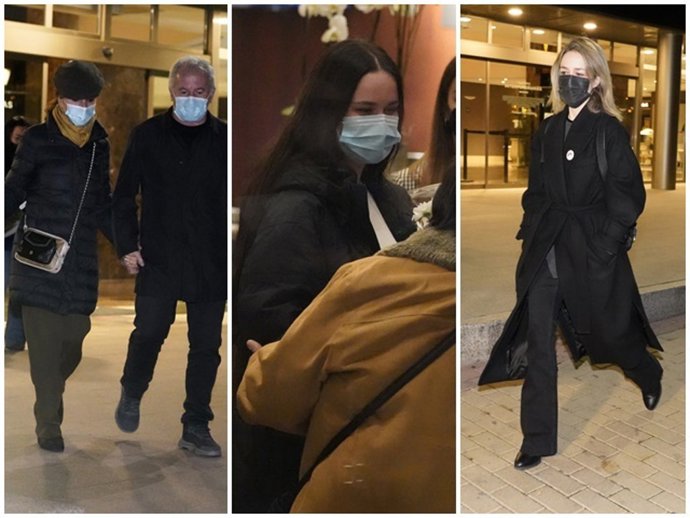 María Iborra Forqué ha recibido el apoyo de numerosos rostros conocidos en la capilla ardiente de su madre, Verónica Forqué