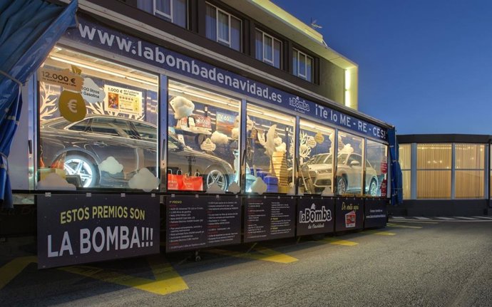 El camión recorriendo toda España