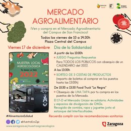 Los mercados agroalimentarios sortean cestas de productos y ofrecen una tapa a los clientes