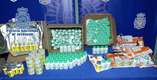 Material intervenido.