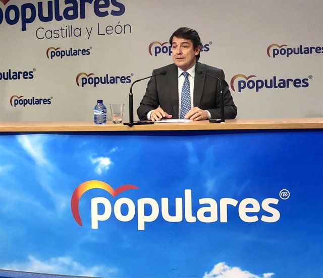 El presidente del PP de CyL, Alfonso Fernández Mañueco, . Archivo