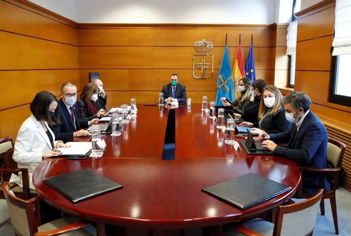 Reunión del Consejo de Gobierno del Principado de Asturias