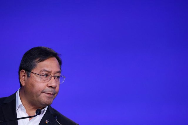 Bolivia considera que las peticiones de los 'cívicos' buscan que "la Justicia no los alcance" Archivo - El presidente de Bolivia, Luis Arce.