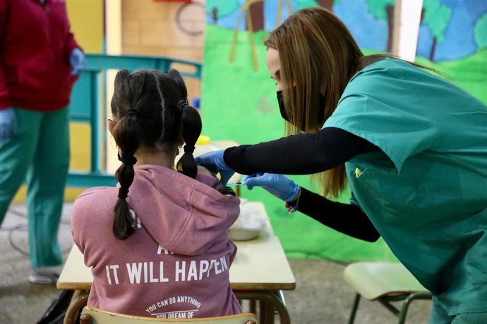 Vacunación infantil en La Rioja