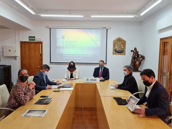 Presentación de los presupuestos de la CAIB en Formentera.