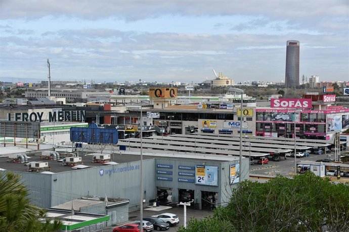 Archivo - Vistas del parque comercial Aljarafe