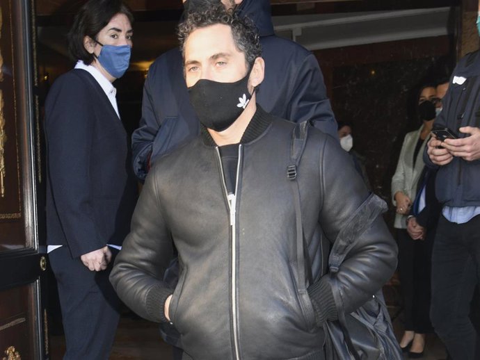 Paco León, en la capilla ardiente de Verónica Forqué