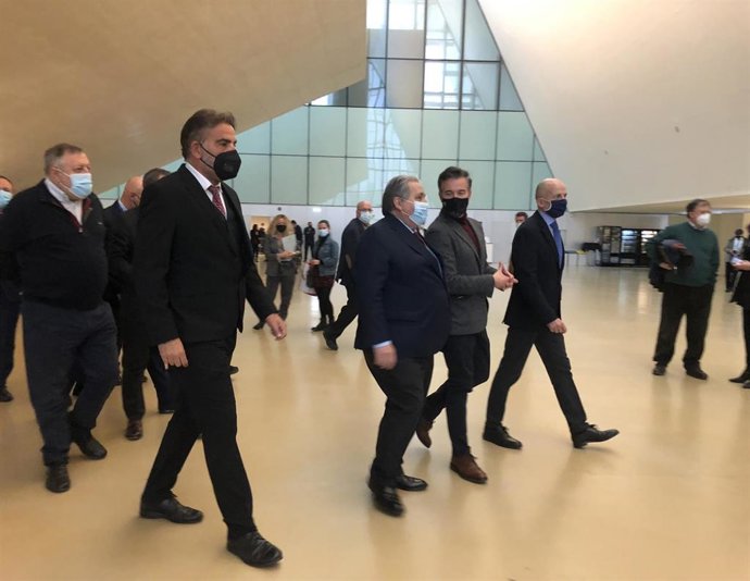 La inauguración oficial de Expofimer ha tenido lugar este miércoles, en el Palacio de Congresos de Zaragoza