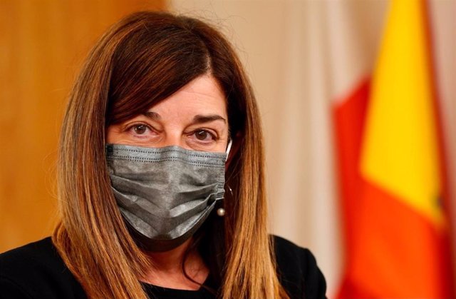 La presidenta del PP de Cantabria, María José Sáenz de Buruaga