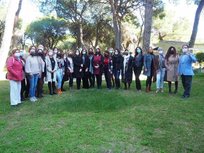 Encuentro de mujeres empresarias de la provincia de Sevilla en Alcalá de Guadaíra.