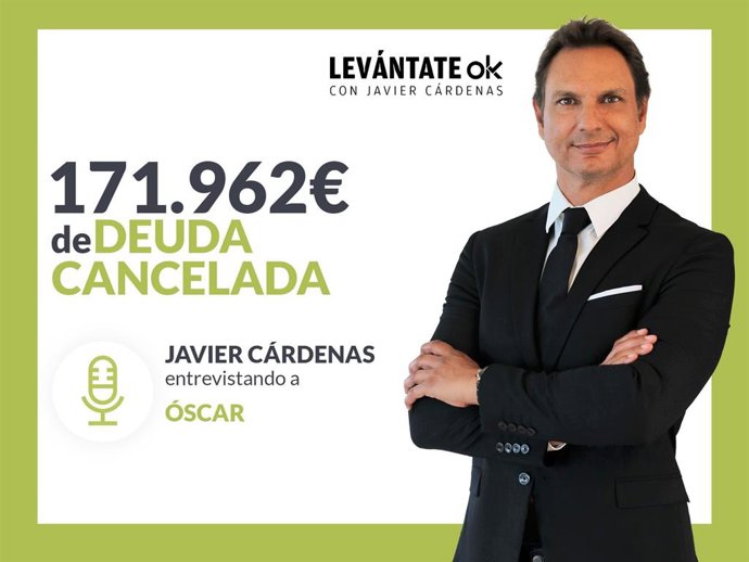 Javier Cárdenas, defensor del cliente en Repara Tu Deuda