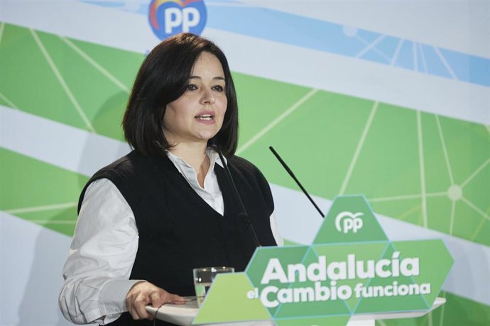 La presidenta del Partido Popular en Sevilla, Virginia Pérez