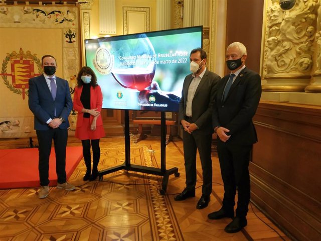 Presentación del Concurso Mundial de Bruselas, sección rosados, que acogerá Valladolid en marzo de 2022.