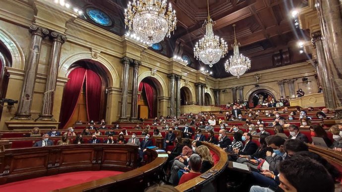 Sessió de control al Govern al Parlament