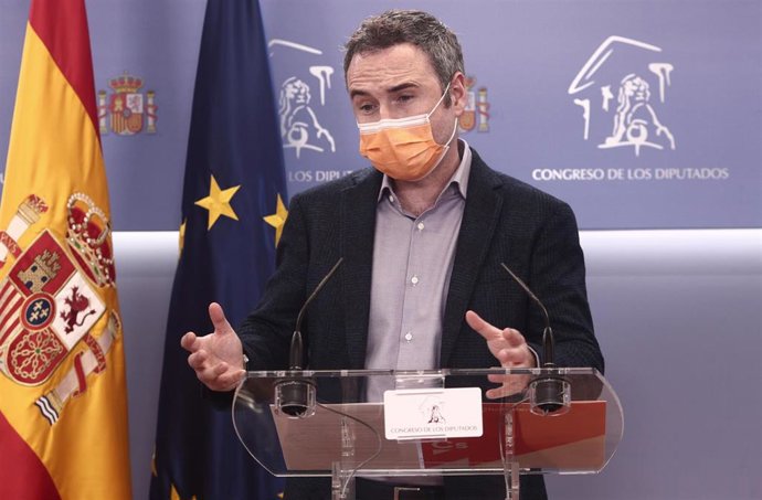 Archivo - El diputado de Ciudadanos, Guillermo Díaz.