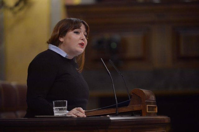 Archivo - La dirigente de Podemos Ángela Rodríguez 'Pam'.