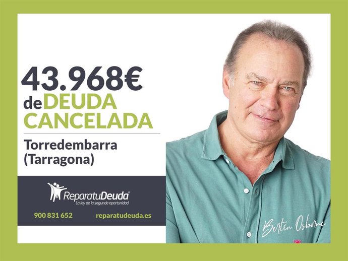Bertín Osborne, imagen oficial de Repara Tu Deuda.