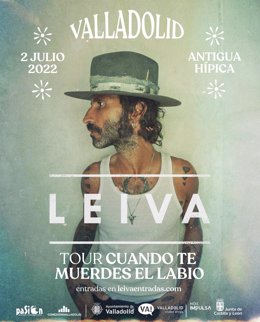 Concierto de Leiva en Valladolid.