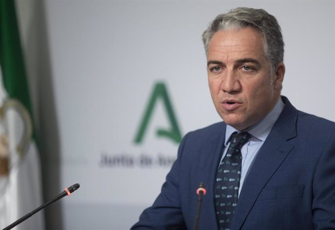 El consejero de Presidencia, y portavoz del Gobierno Andaluz, Elías Bendodo