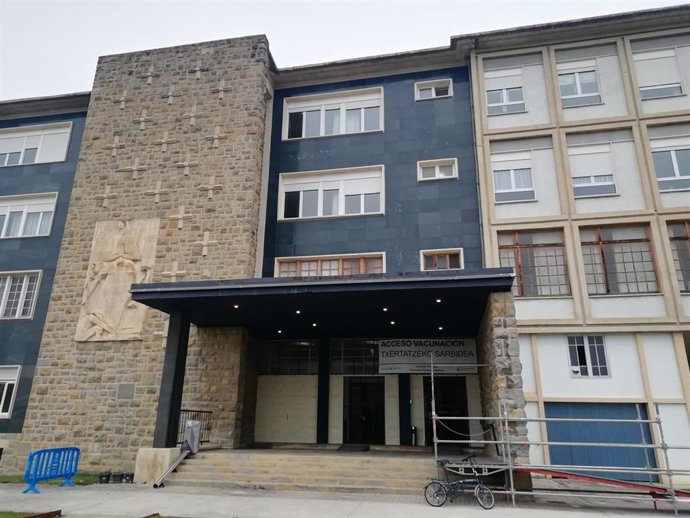 Imagen del nuevo centro de vacunación, ubicado en el Seminario