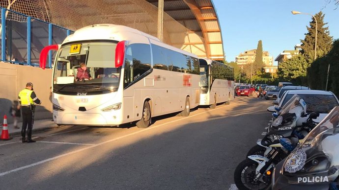 Policía Local en Palma.