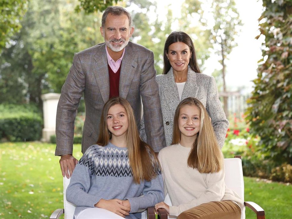 Felicitación de Navidad de la Familia Real este año